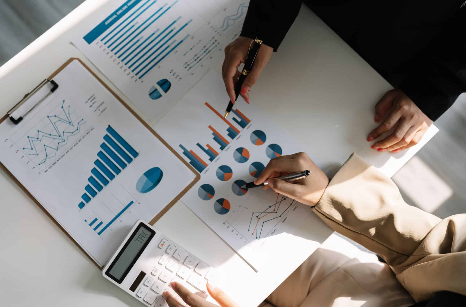 Stock Photo People Doing Accounting