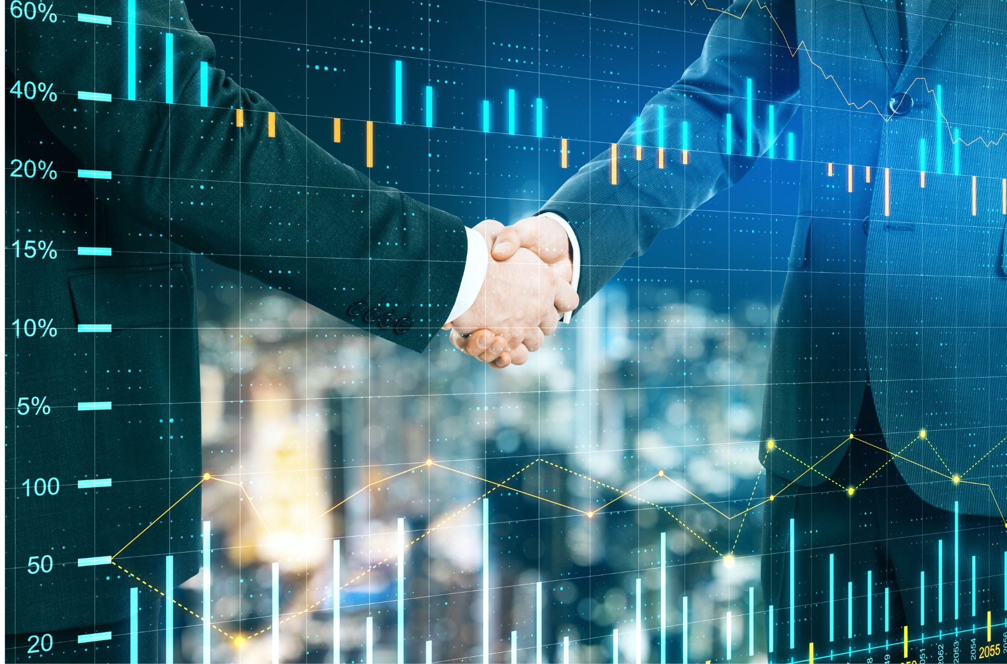 Business Partners Shaking Hands