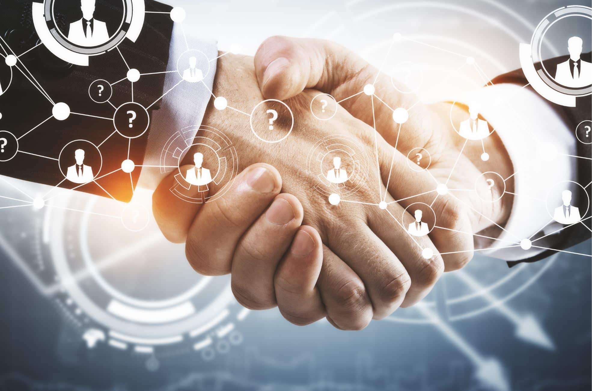 Business Men Shaking Hands