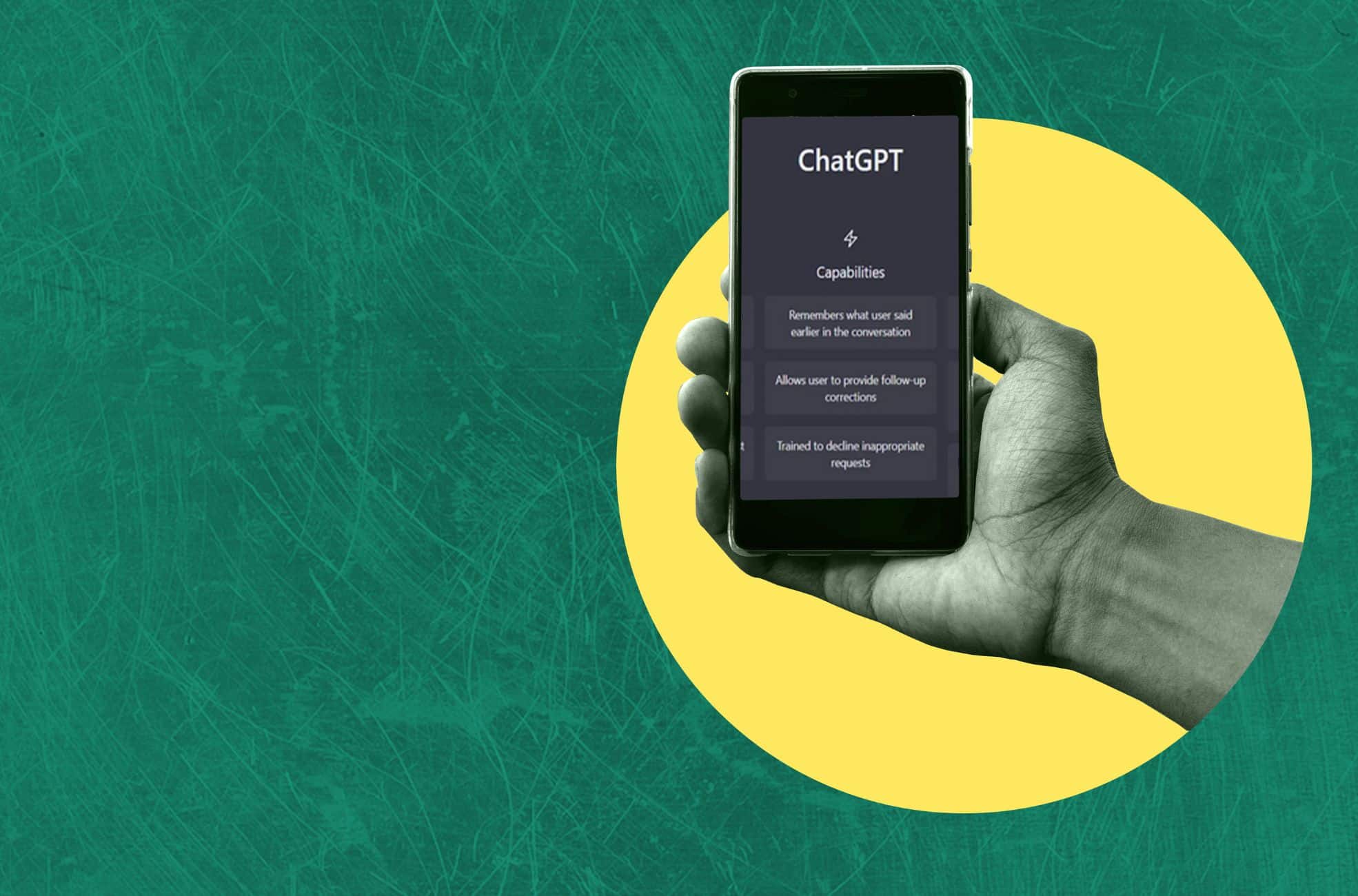 Mobile Phone With ChatGPT