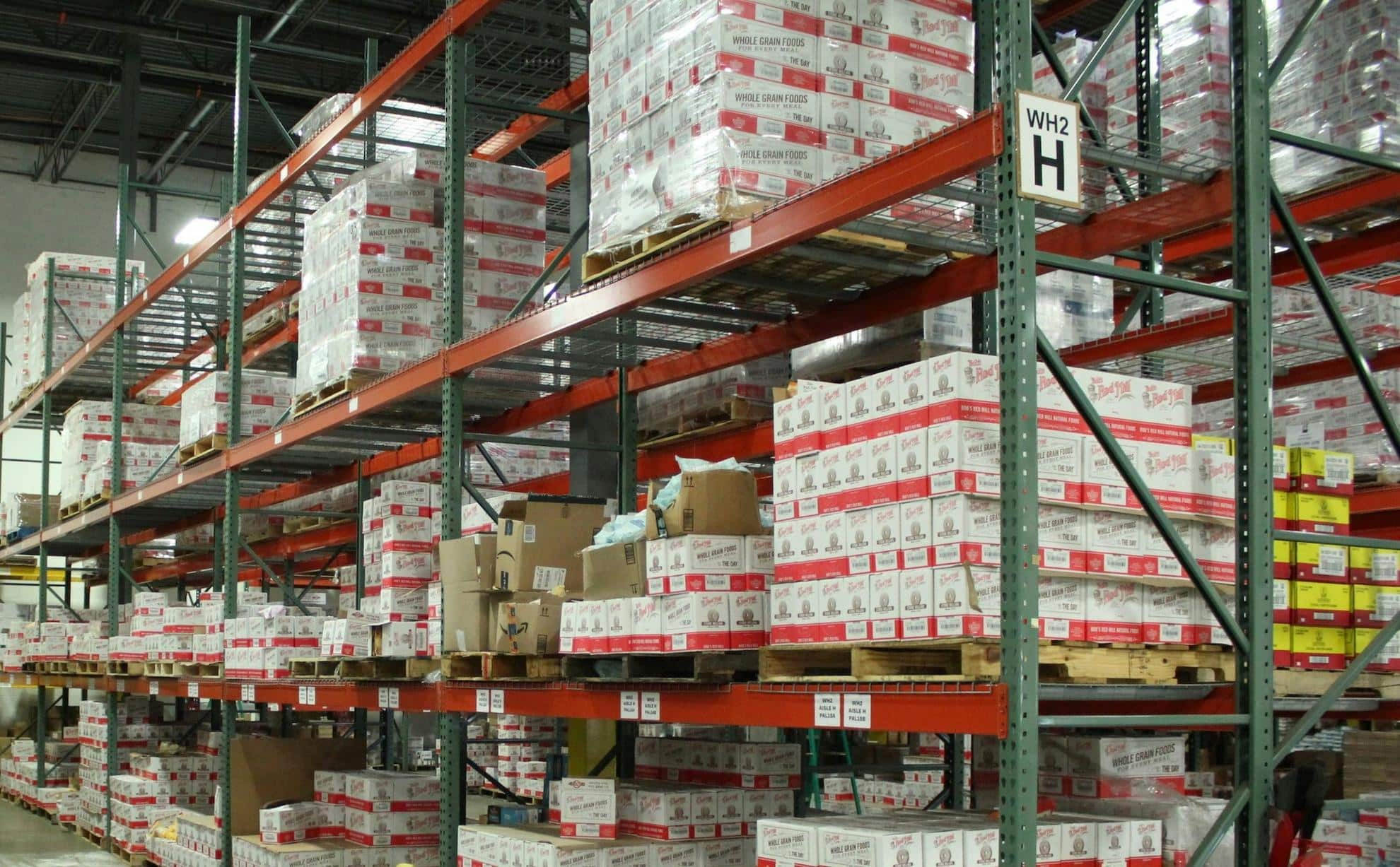 A warehouse used for a dropshipping business in the UAE.