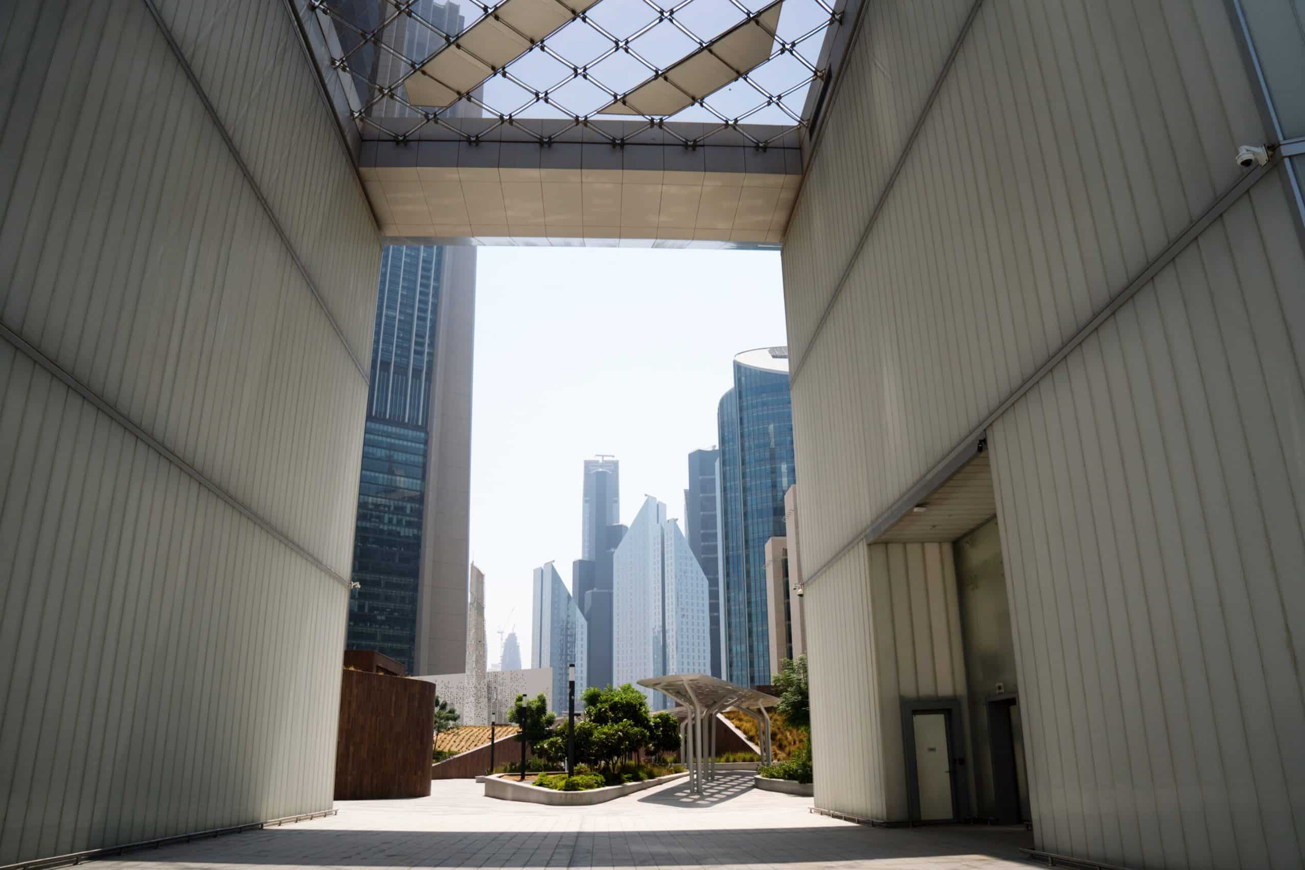 Dubai Downtown Skyline free zones