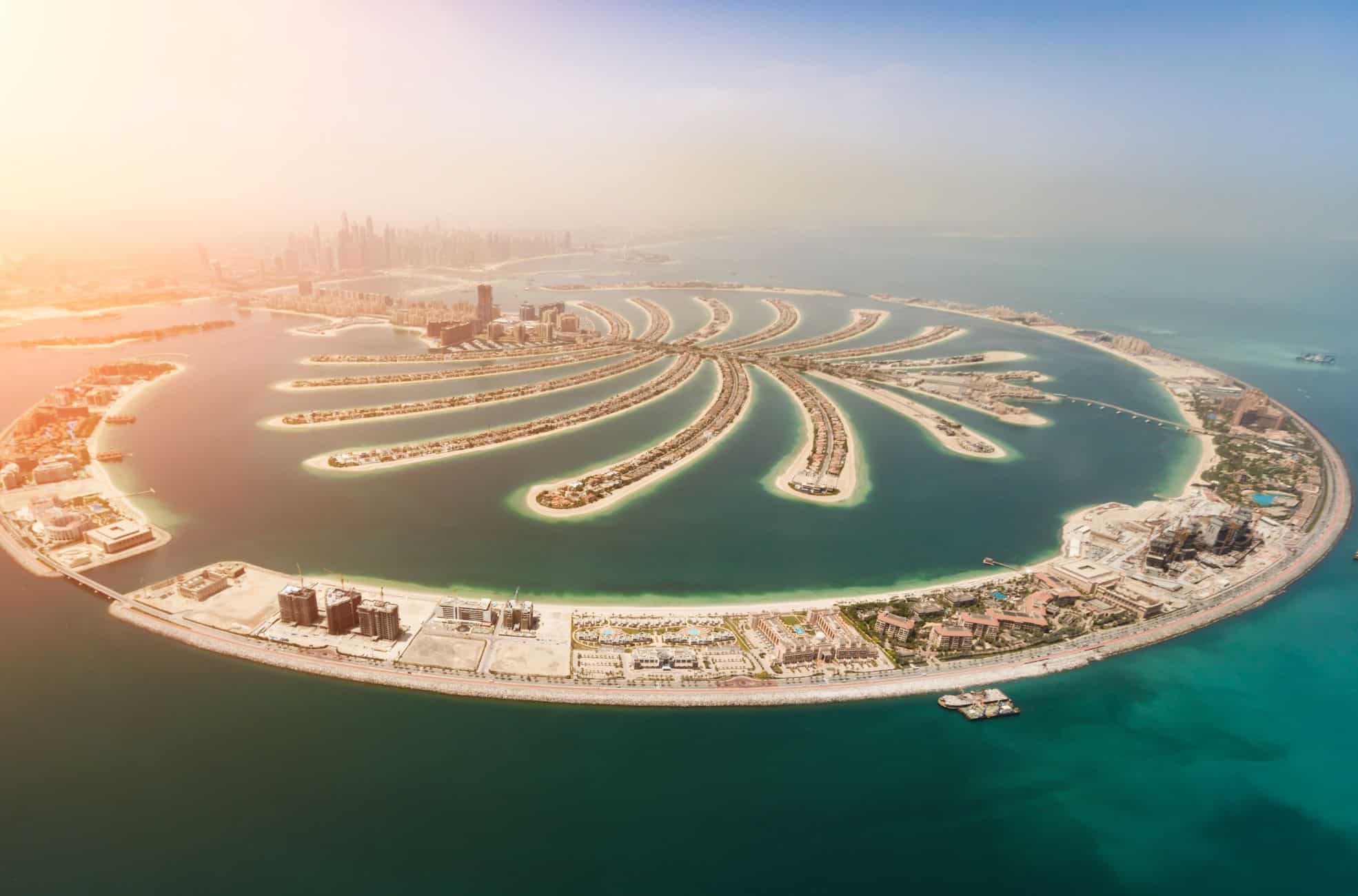 Aerial View Of Dubai