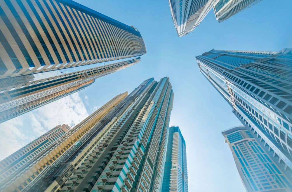 Business Skyscrapers In Dubai