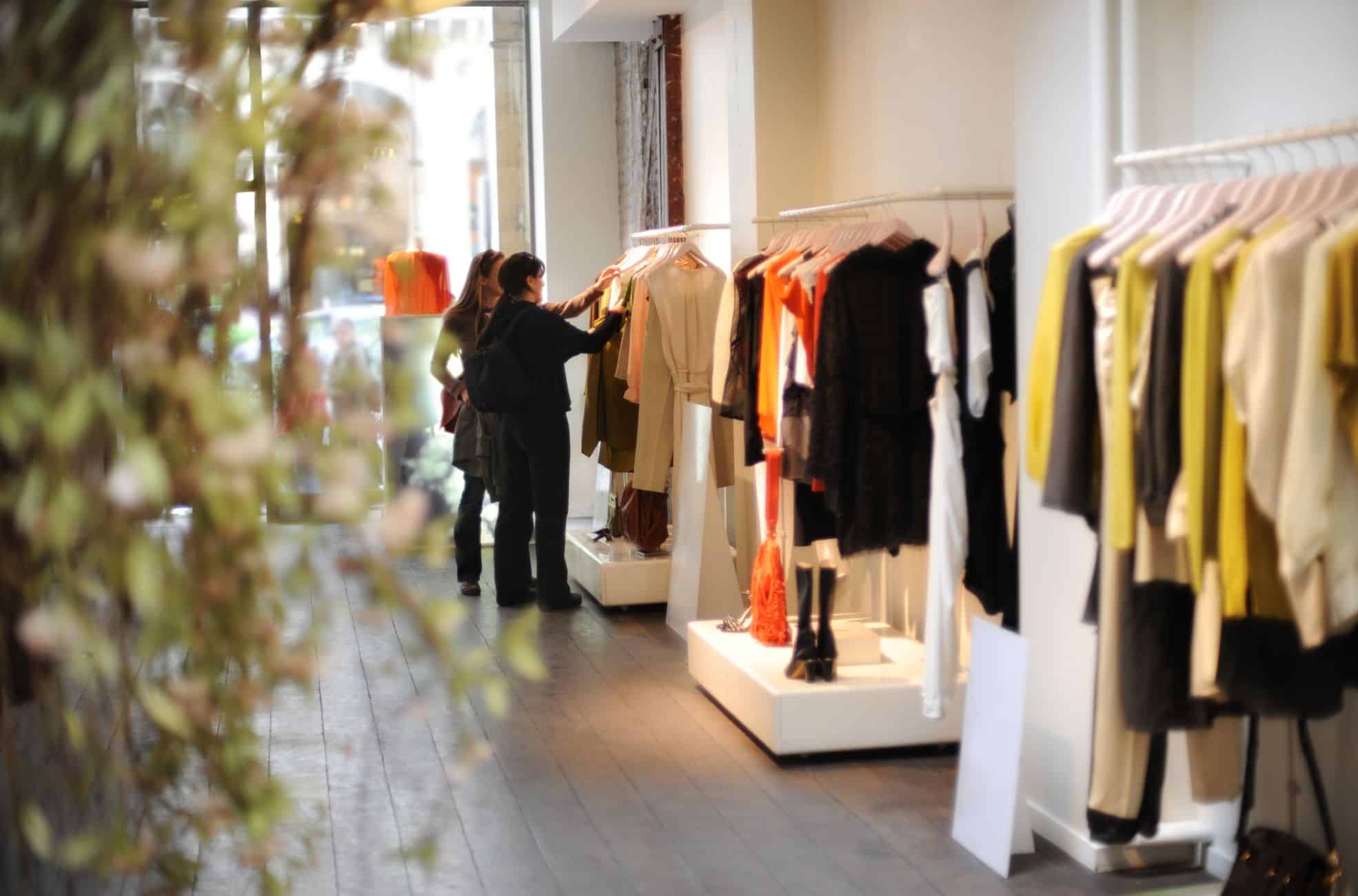 Clothing Brand In Shop