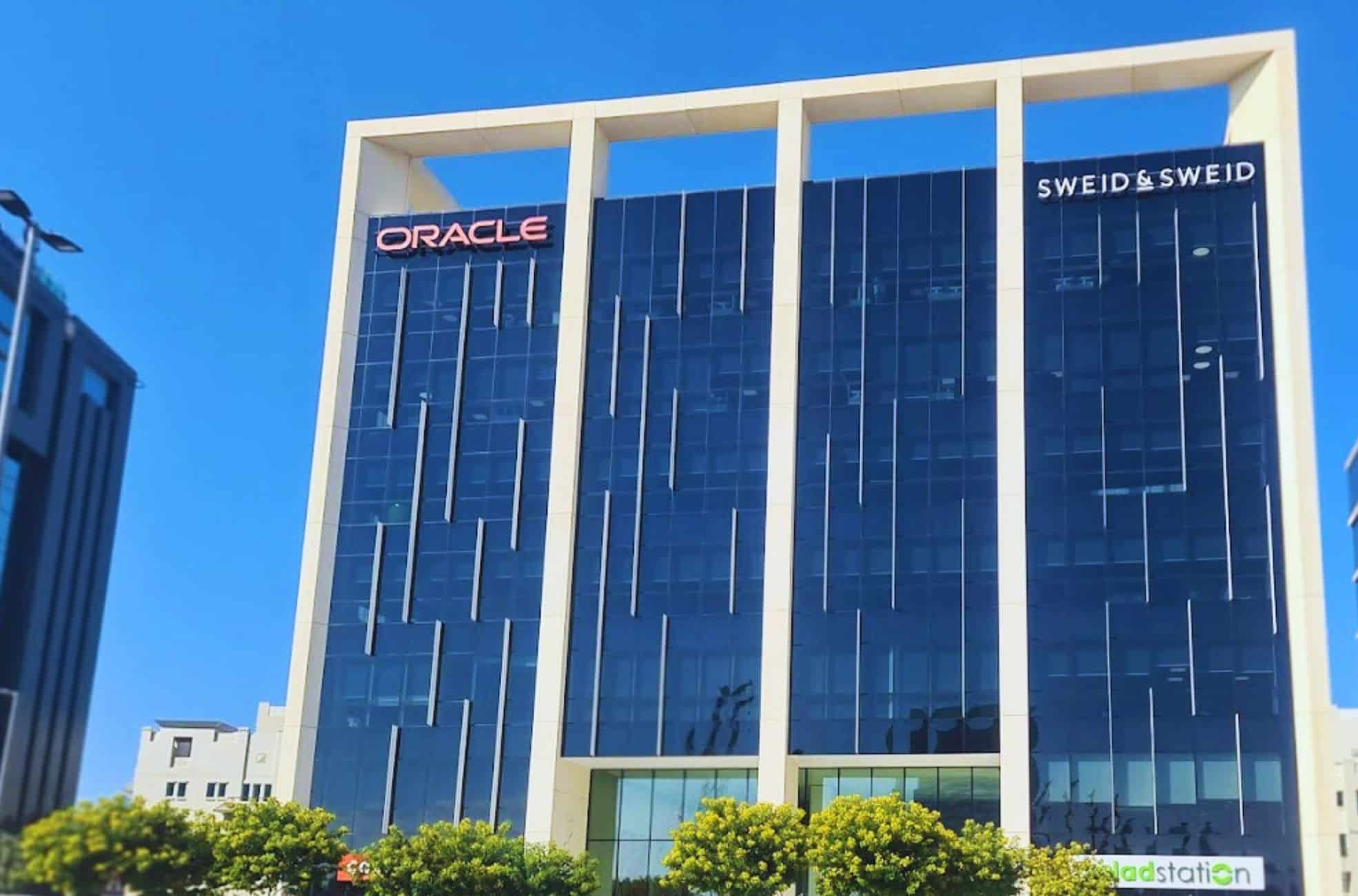The UAE Abu Dhabi Oracle IT Cloud Company Office