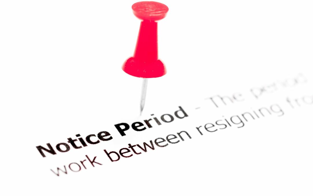 Notice Period in The UAE: The Updated Rules