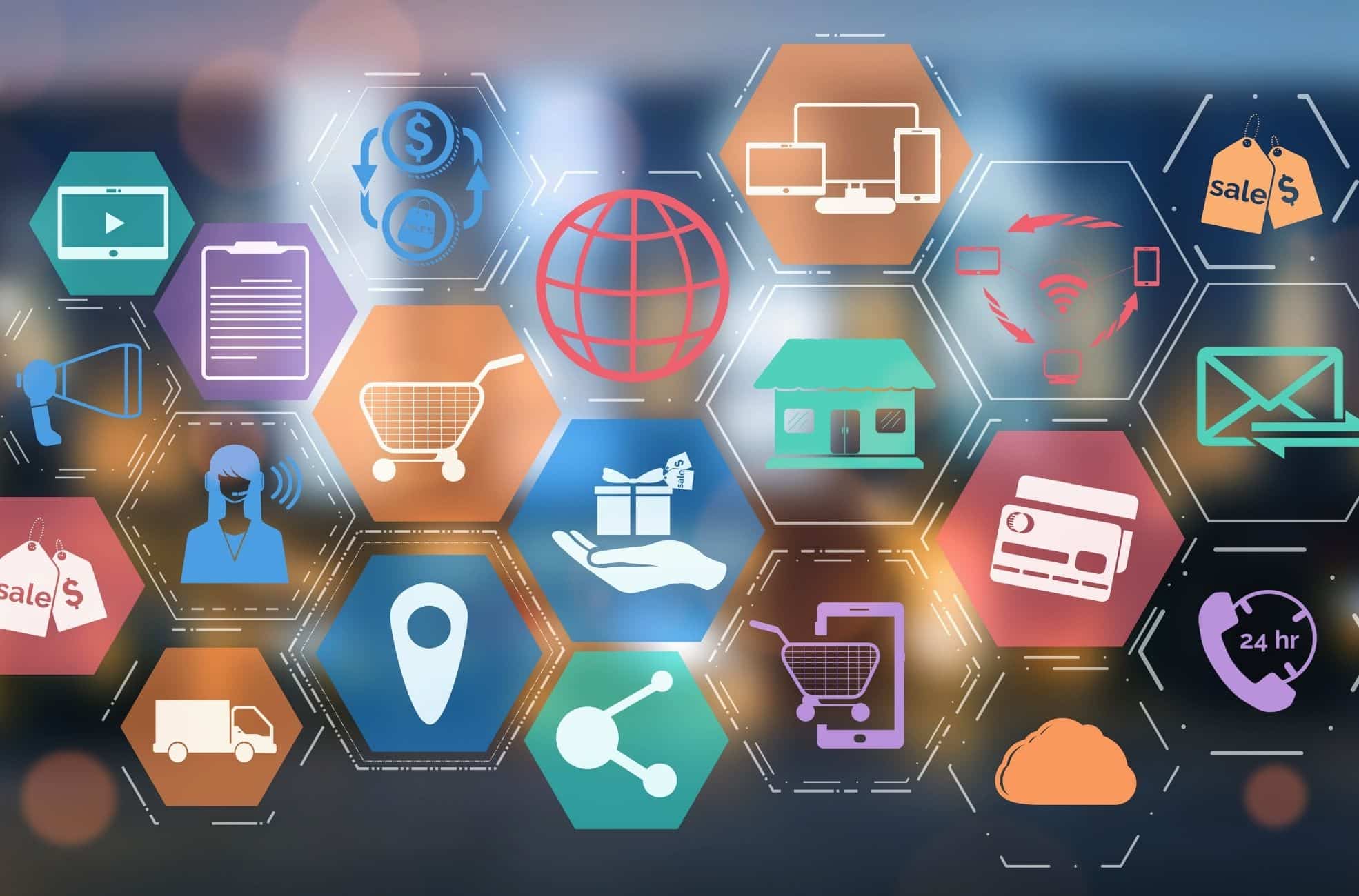 Illustration Diagram Of Online Business Ideas