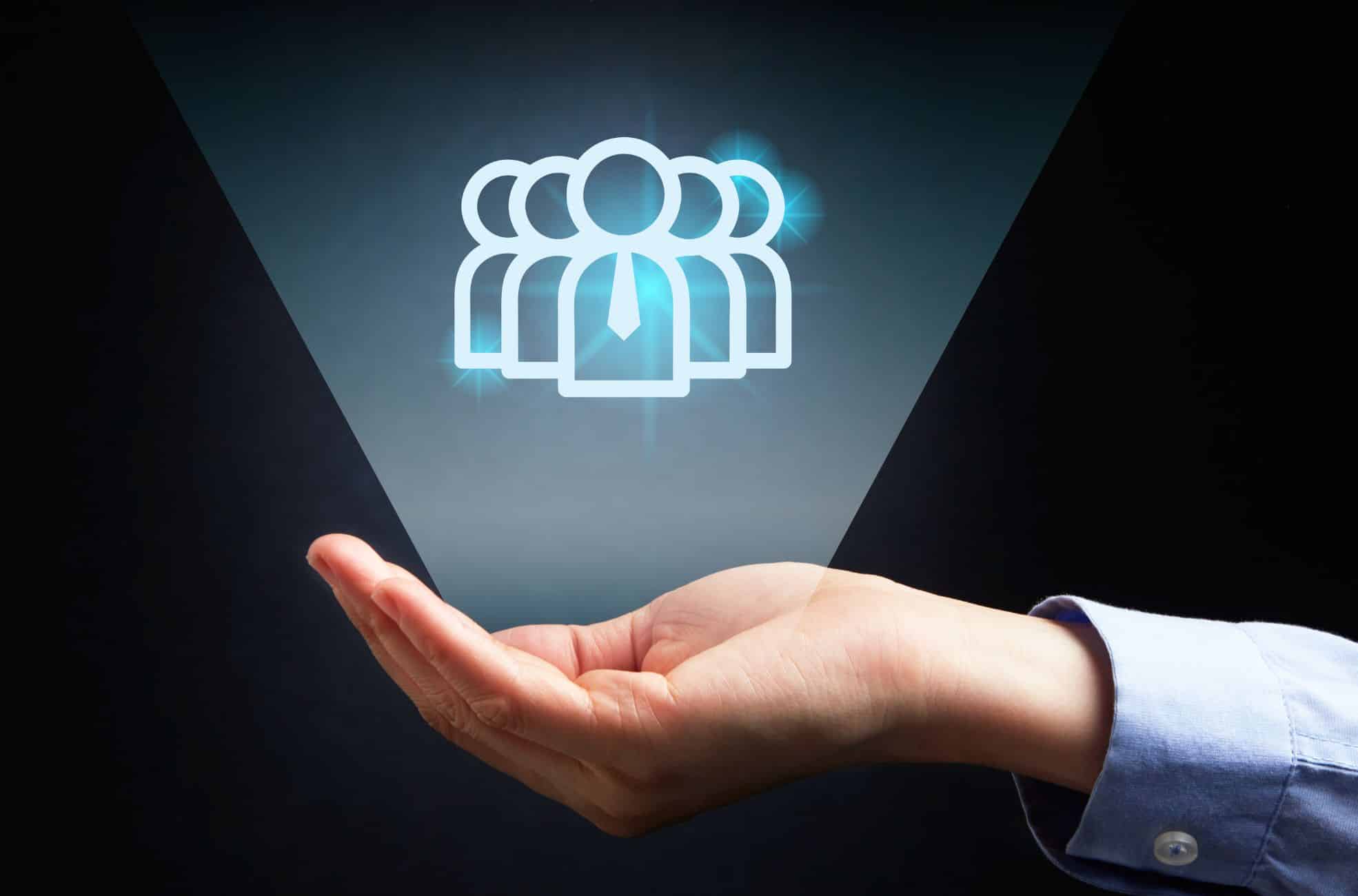 Diagram Of Joint Stock Company Held By Mans Hand