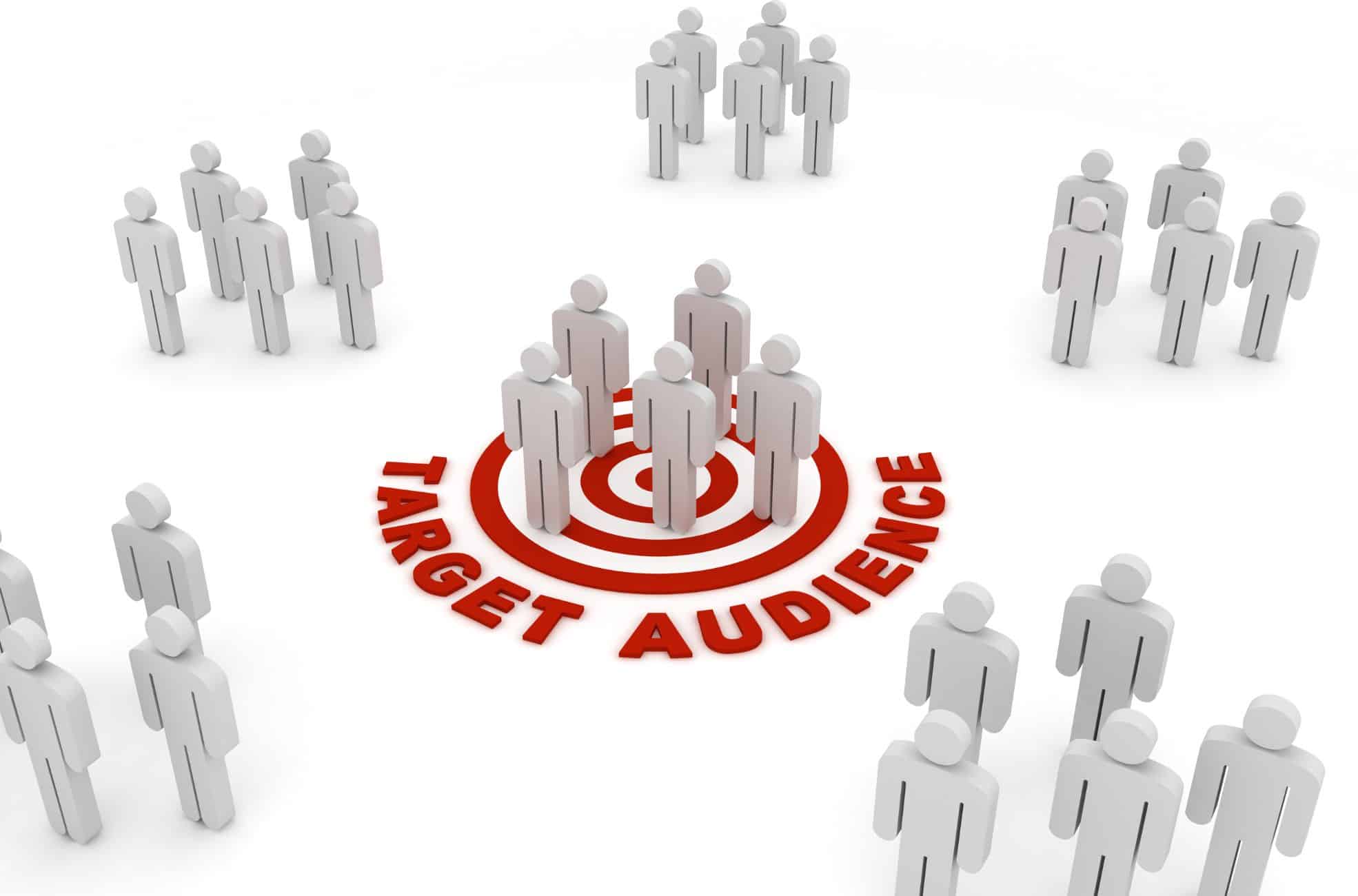 Stock Photo Showing Target Audience Strategy