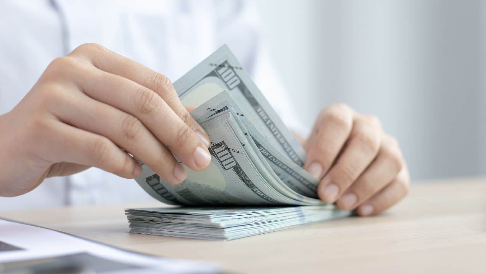 Person Counting Money