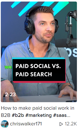 A screesnhot of an account with more views on tiktok than other accounts.